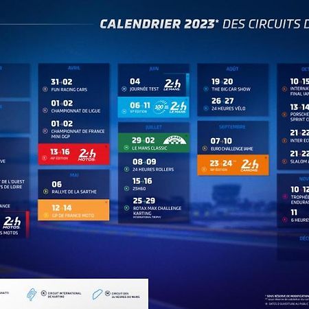 Chambres Pour Les Evenements Du Circuit Du Mans Cerans-Foulletourte Екстер'єр фото